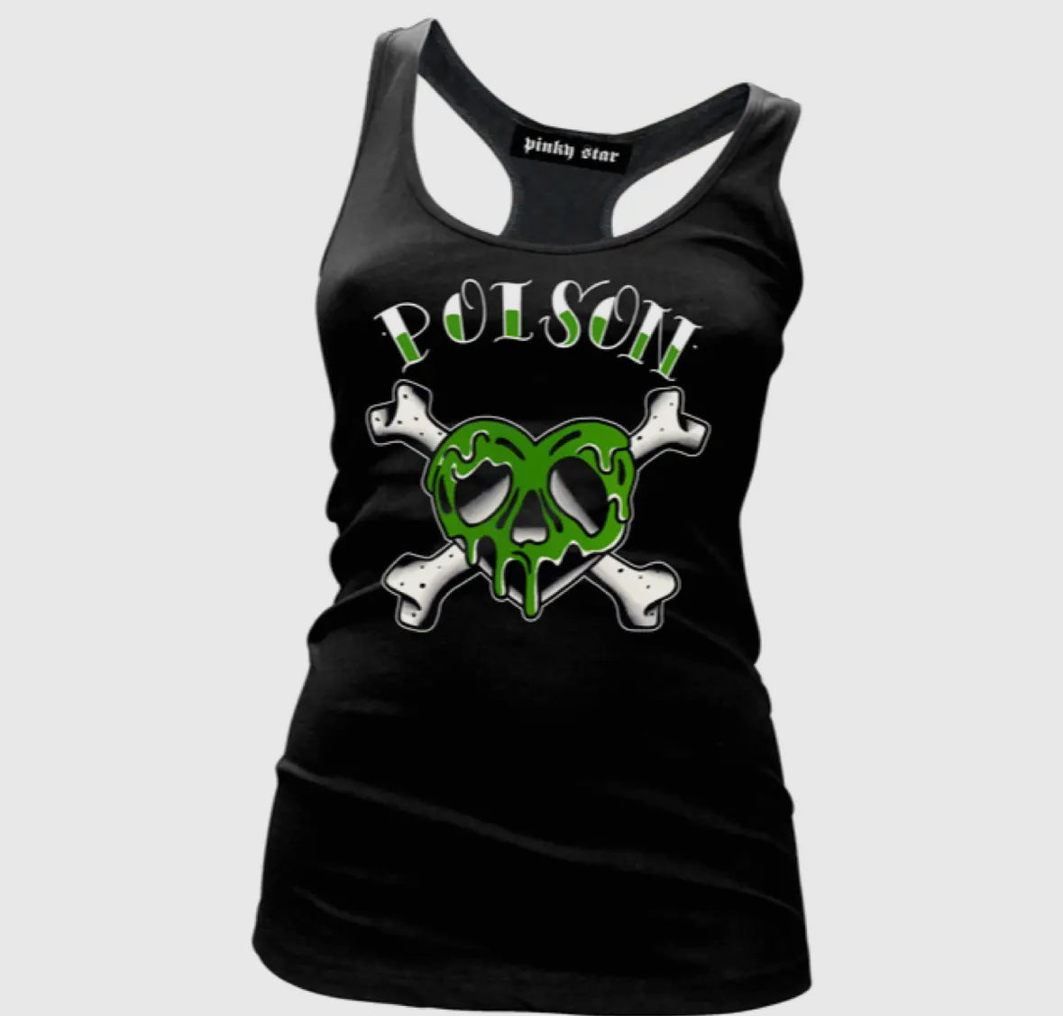Green Poison Racer Tank